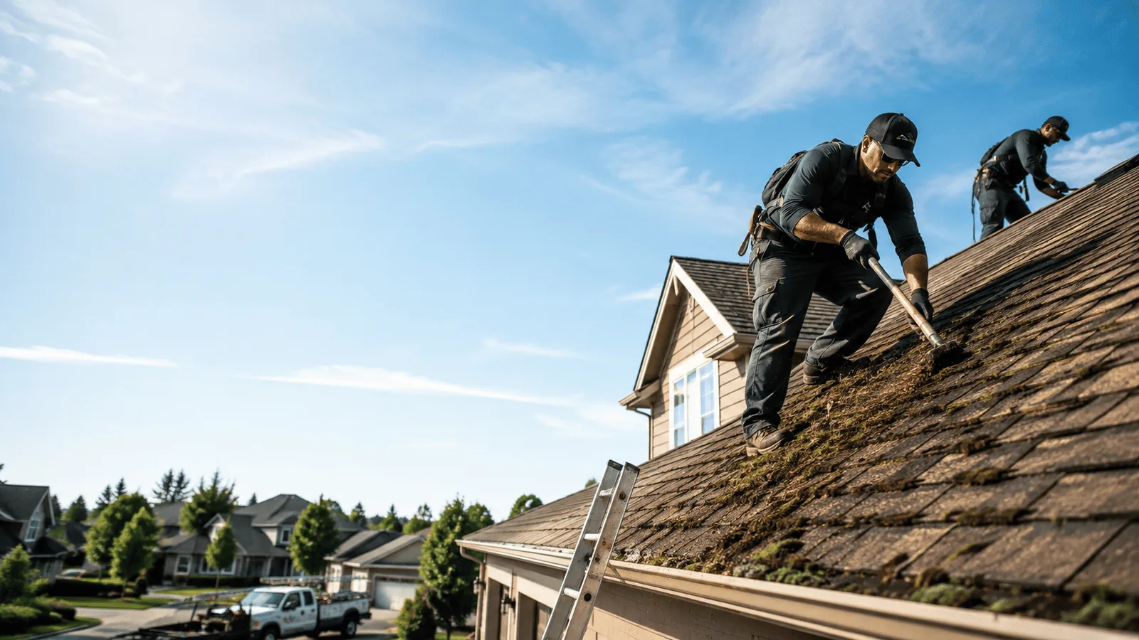 Roof Moss Removal in Cades, SC near me
